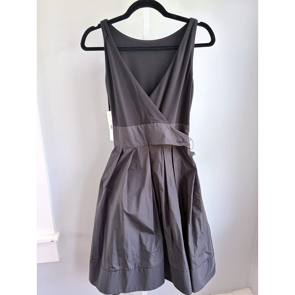Audrey Hepburn style Lauren Ralph Lauren black elegant Dress New size 6 - Picture 4 of 14